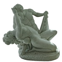 Pan and Daphnis statue